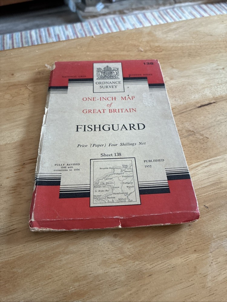 OS Ordnance Survey Map Various Series Editions Paper Cloth