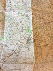 1960 Ordnance Survey One Inch Seventh Series Map 174 Okehampton (incl Tavistock