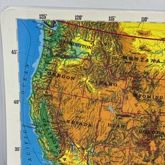 17″ x 22″ Rand McNally Markable Map of United States Two-Sided Pre-owned