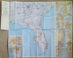 Hallwag USA No.11: Road Guide Florida. Scale – 1:1,200,000 (2004-2006 Edition).