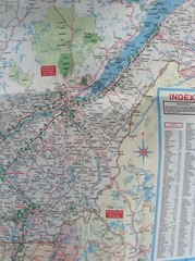 Tourist Map – Atlantic Provinces and Quebec – Canada by AAA and CAA