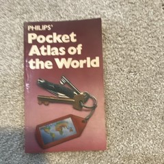Philips Pocket Atlas of the World Atlas Atlases World Map Reference Book