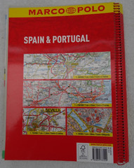 MARCO POLO SPAIN & PORTUGAL ROAD ATLAS 1:300,000. 58 City Maps. POI’s. Scenic ro