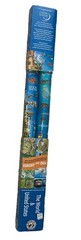 Dino’s Illustrated Maps United States And World Laminated Maps W54”xH38” 2 Maps