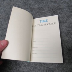 Vintage 1992 TIME Travel Guides Set U.S. & World Guide & Travel Diary Unused