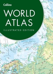 Collins World Atlas: Illustrated Edition, Collins Maps, Good Book