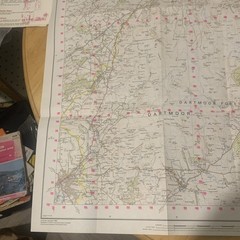 Ordnance Survey Landranger 191 Okehampton & North Dartmoor Area Map (1982)