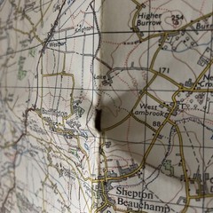 Taunton & Lyme Regis – Old 1970 Ordnance Survey One-Inch Map Sheet 177
