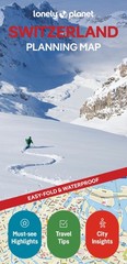Lonely Planet Switzerland Planning Map by Lonely Planet Folded Book