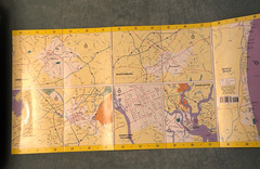 Rand McNally, TRAKKER Easy to Fold: South Carolina, Alabama State Laminated Map