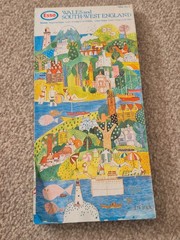 Vintage Esso Wales & South West England Folding Map No 3. 1978