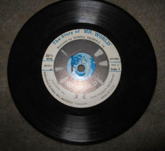 Vtg 33 1/3 records, The Story of Mr. World Vol 1 & 2, narrated by Lowell Thomas