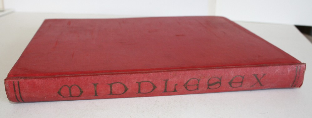 1939 MIDDLESEX 50th JUBILEE OF COUNTY COUNCIL 1889-1939- CW RADCLIFFE- HB 1st Ed