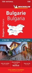 Bulgaria – Michelin National Map 739 by Michelin (Sheet map, folded)