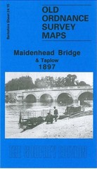 Maidenhead Bridge & Taplow 1897 Berkshire Sheet 24.15 by Edward Sammes
