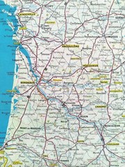 Shell Touring Map: France (1964).