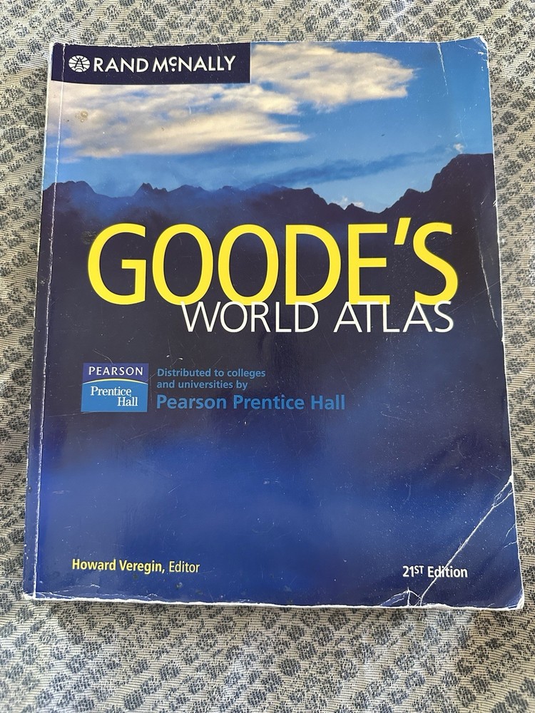 Rand Goode’s World Atlas 21st Edition 2005
