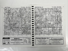 Mecosta County Michigan Land Atlas and Plat Book 1997 14th Edition by Rockford