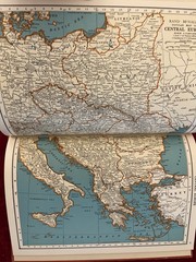 Woodmen of the World Atlas 1937 + Hammond’s Standard World Atlas 1961 Lot of 2