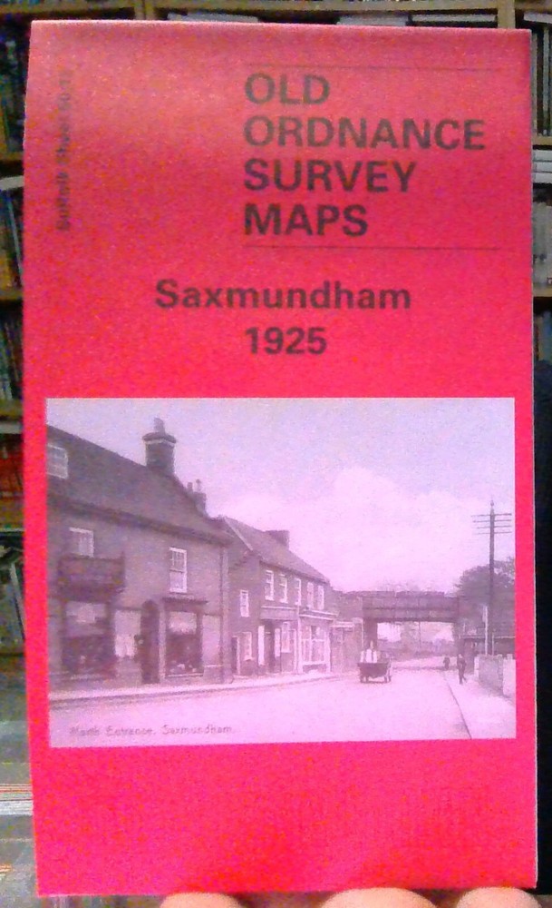 MAP OF Saxmundham 1925 Suffolk Sheet 50.13 by Robert Malster NEW