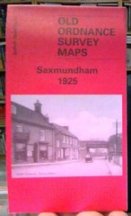 MAP OF Saxmundham 1925 Suffolk Sheet 50.13 by Robert Malster NEW