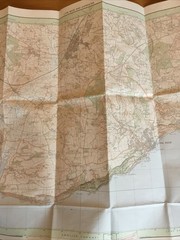 1991 Ordnance Survey Pathfinder Map 1316 SY 29/39 Lyme Regis And Axminster
