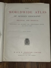 Johnson’s World Wide Atlas Of Modern Geography 9th Edition