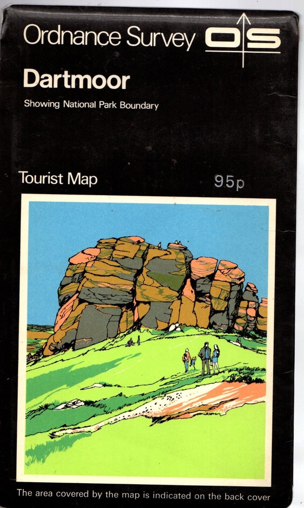 OS Dartmoor Tourist Map – Ordnance Survey – Good – Map