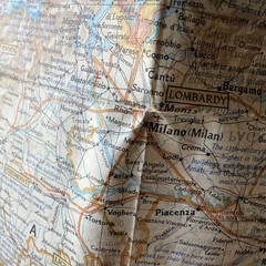 National Geographic June1970 Map Traveler’s Map of Italy Vintage Please See PICS