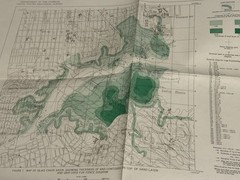 1958 USGS California Map engineering Geology Of Islais Creek Basin San Francisco