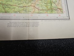 Vintage Ordnance Survey & Bartholomew’s One &Half Inch Maps Exmoor Weston