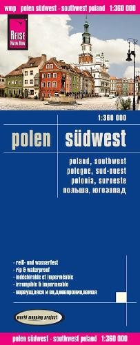 Poland, South West (1:360.000) (Map) (UK IMPORT)