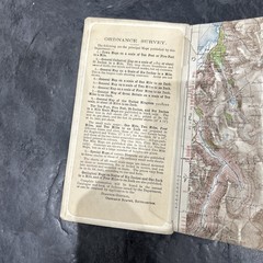 Ordnance Survey 13 Large Sheet Series One Inch 3rd Edn Ullswater & Ambleside