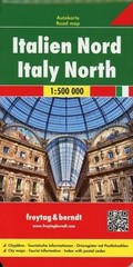Italy North f&b (+r): Wegenkaart 1:500 000, Freytag & Berndt, Good Book