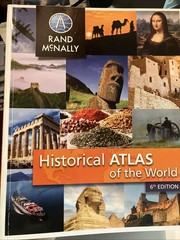 Rand Mcnally Historical Atlas of the World – Paperback, by Rand McNally – Good