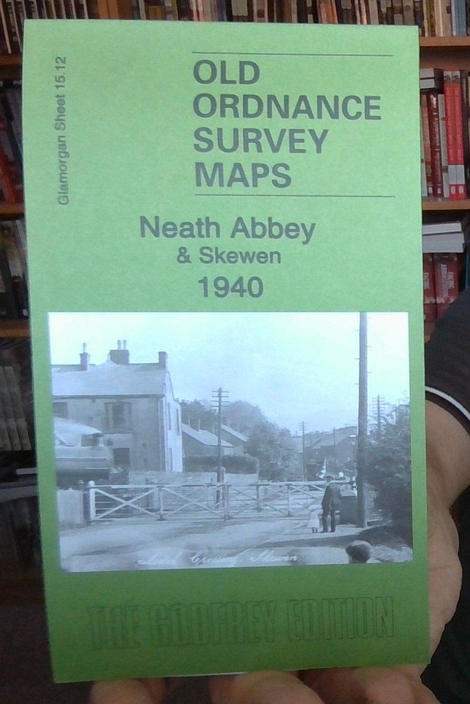 MAP OF Neath Abbey & Skewen 1940 Glamorgan Sheet 15.12 by Steph Mastoris NEW