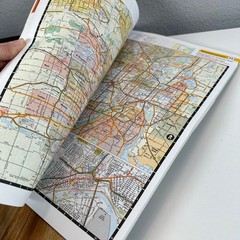 2004 Rand McNally Motor Carriers Road Atlas Trucker Map US Canada Mexico VTG