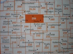 245 259 THE NATIONAL FOREST, DERBY, LOT EXPLORER ORDNANCE SURVEY MAPS OS