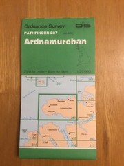 1989 Ordnance Survey Pathfinder Map 287 NM 46/56 Ardnamurchan (incl Kilchoan )