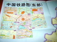 Railway Line Map Of China 2011