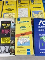 Vintage Bundle Job Lot Mainly France Michelin Road Maps Includes Others X 16