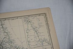 SOUTH AUSTRALIA, New South Wales, Victoria, Queensland 1877 Antique Map Print