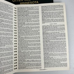 Pictorial Atlas of Otter Tail County Minnesota 1993 Battle Lake Volume 1 & 2