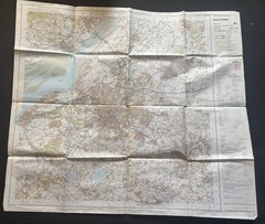 Ordnance Survey Landranger Map – Bristol & Bath – Sheet 172 – 1990