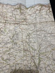 MAP – Ordnance Survey 1 inch 7th Series 1968 – Barnstaple CLOTH #163 (8680)