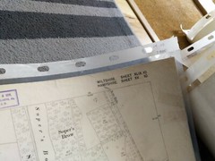 4 X Ordnance Survey 1:2500 Laminated Sheets, Hampshire, 1900, 1900, 1924 & 1925
