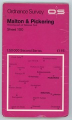 3 OS Maps 99, 100 Malton +Pickering Northallerton +Ripon +Outdoor Leisure Malham