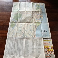 Gregory’s Sydney Suburban Map 15 Vintage 32nd Edition