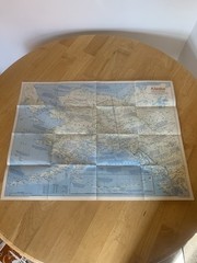 National Geographic The Making Of America Alaska Map Magazine 1984