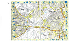 SWINDON and locality large scale street plan – 1996